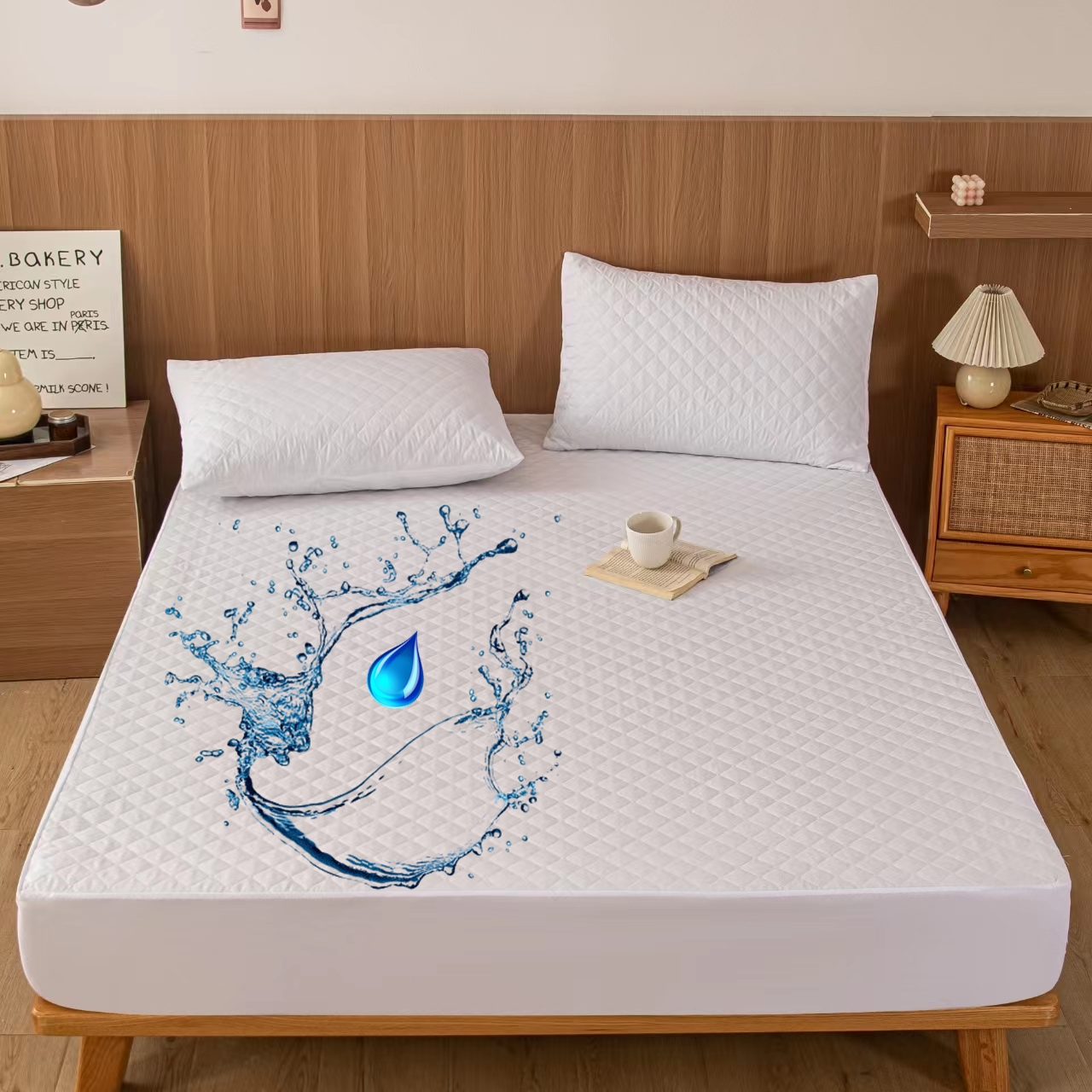 Nepropusna plahta 100x200+25 cm i nepropusna jastučnica 50x70 cm SET 2/1